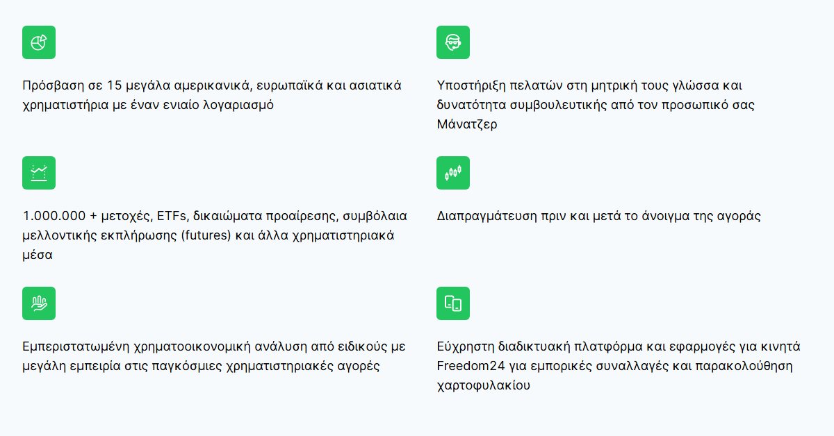 Freedom24 day trading: τα χαρακτηριστικά της Freedom24, με διαπραγμάτευση πριν και μετά το άνοιγμα της αγοράς